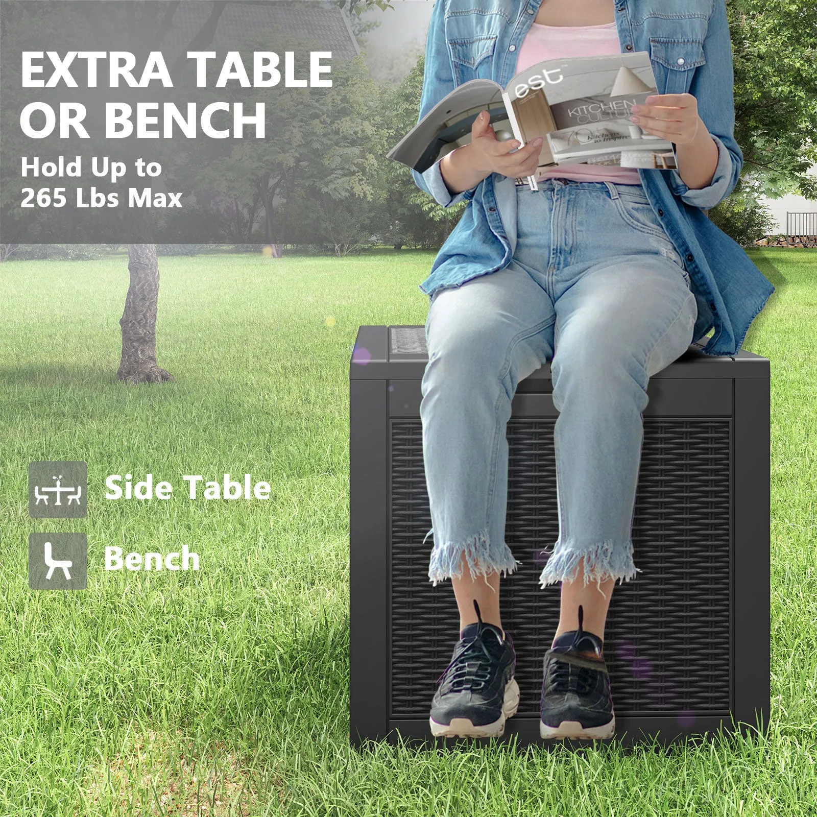 31 Gallon Deck Box