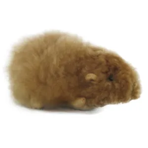 Alpaca Fur Stuffed Guinea Pig XSmall