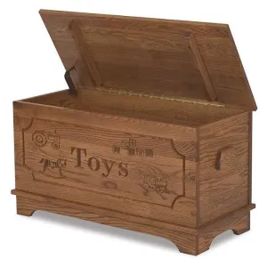 Amish Solid Wood Toy Box
