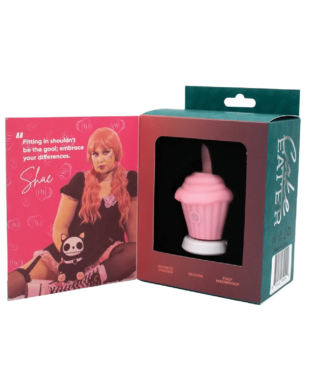 Cake Eater Clitoral Stimulator Tongue Vibrator - Pink