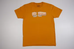 Camiseta Toy Machine Fists Amarelo