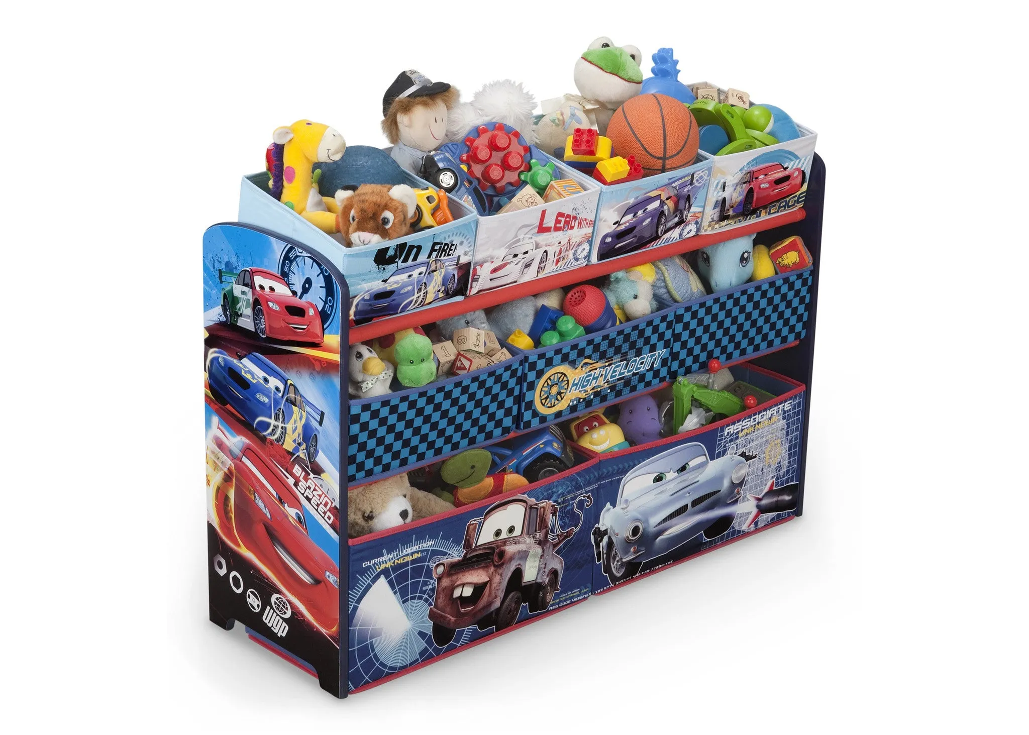 Cars Deluxe Multi-Bin Toy Organizer