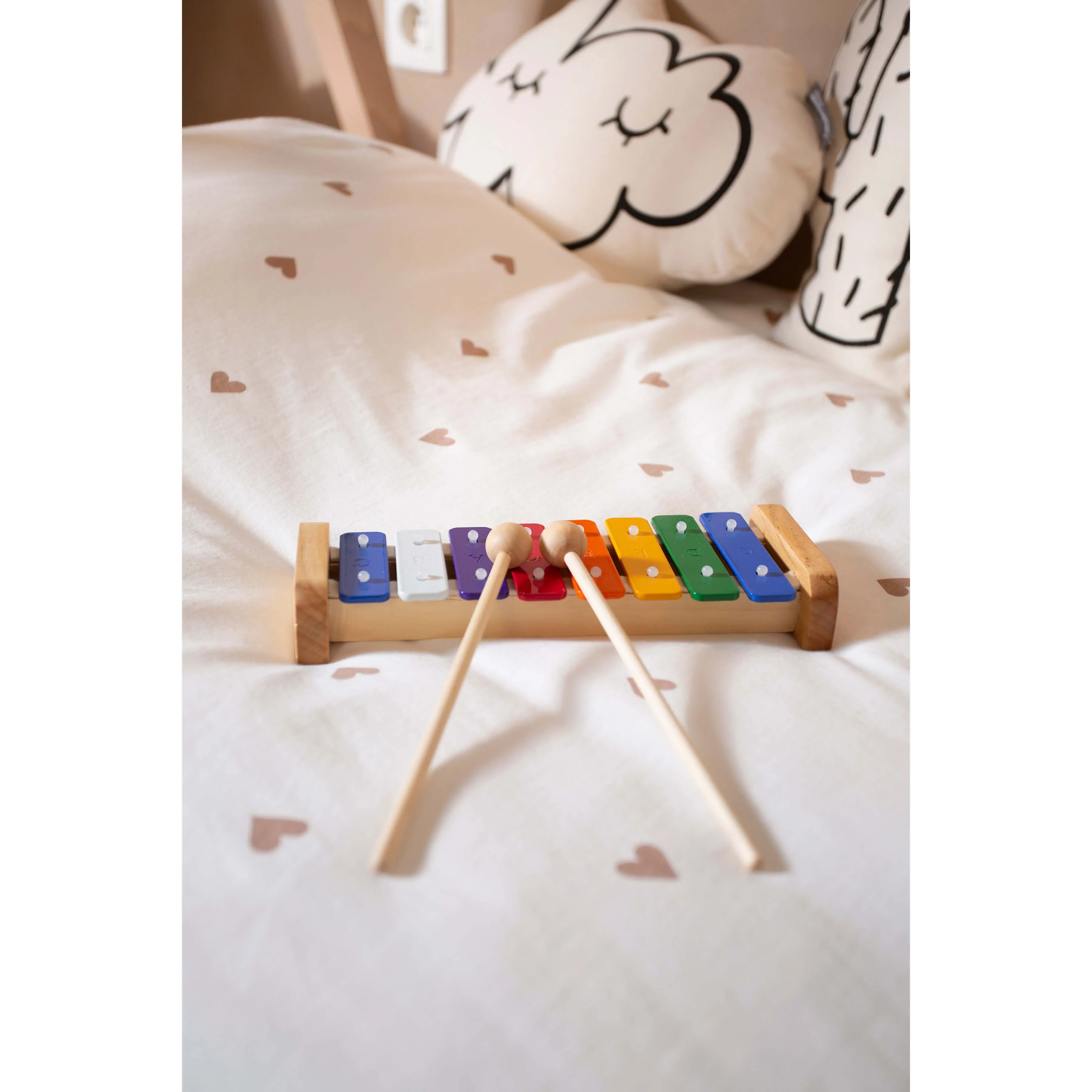 Childhome Music Set of 8 Instruments   Foladable Organiser Canvas