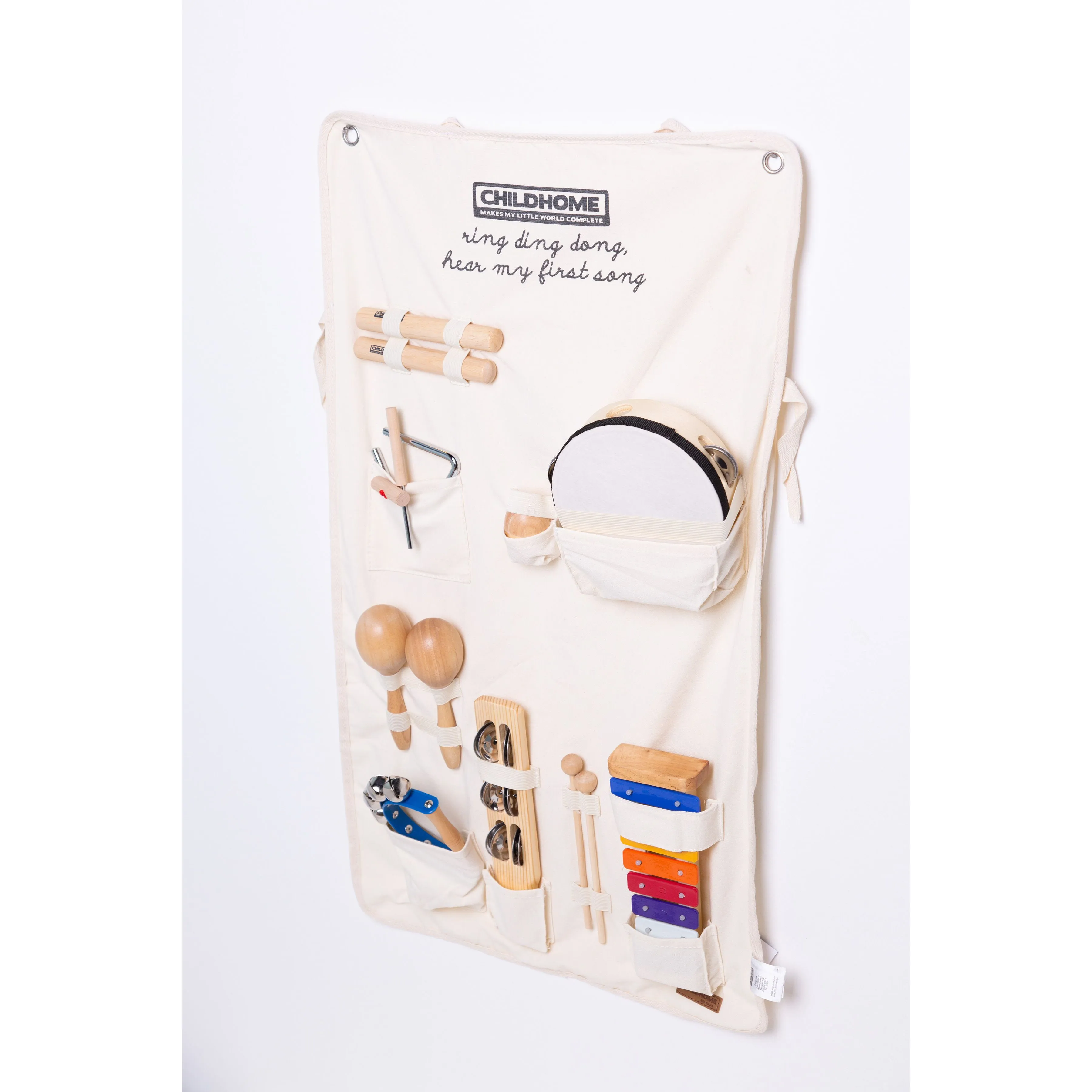 Childhome Music Set of 8 Instruments   Foladable Organiser Canvas