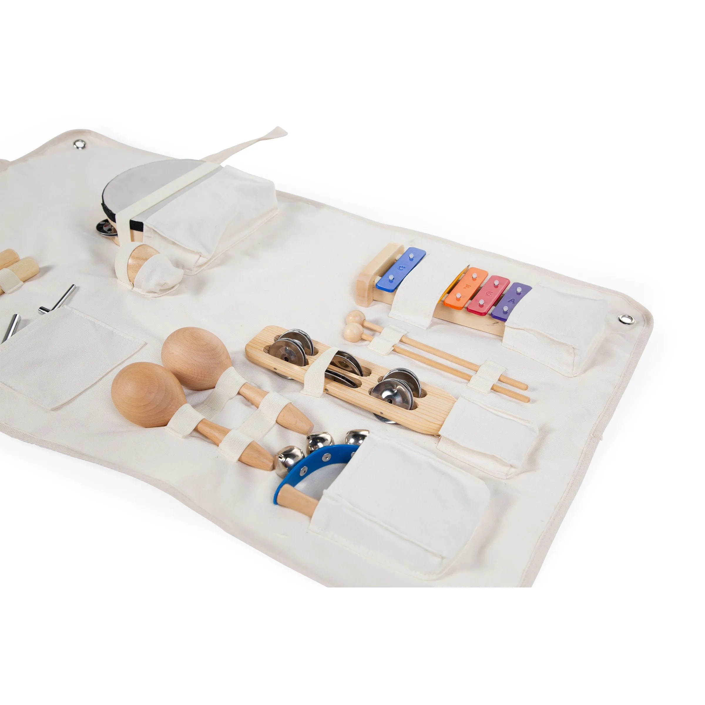 Childhome Music Set of 8 Instruments   Foladable Organiser Canvas