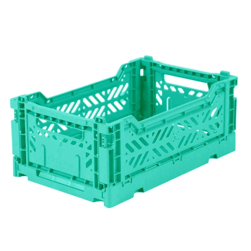 Folding Crate - Mini - Mint
