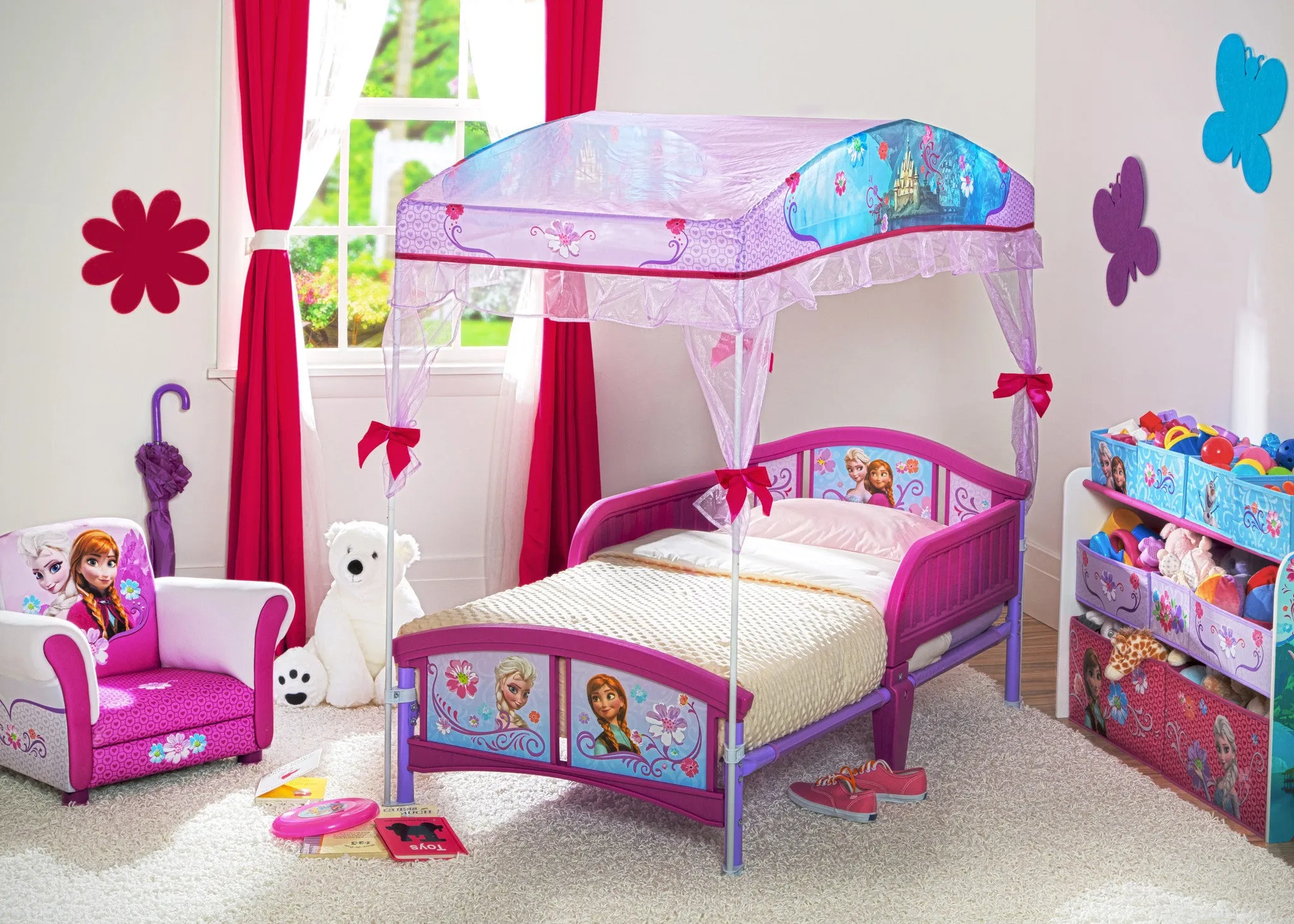 Frozen Deluxe Multi-Bin Toy Organizer