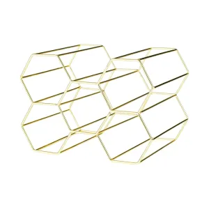 Gold Bottle Rack