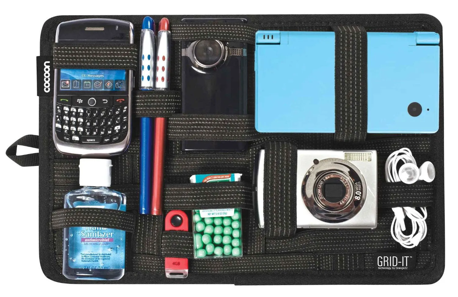 Grid-IT 12" X 8" Organizer For Laptop Bag
