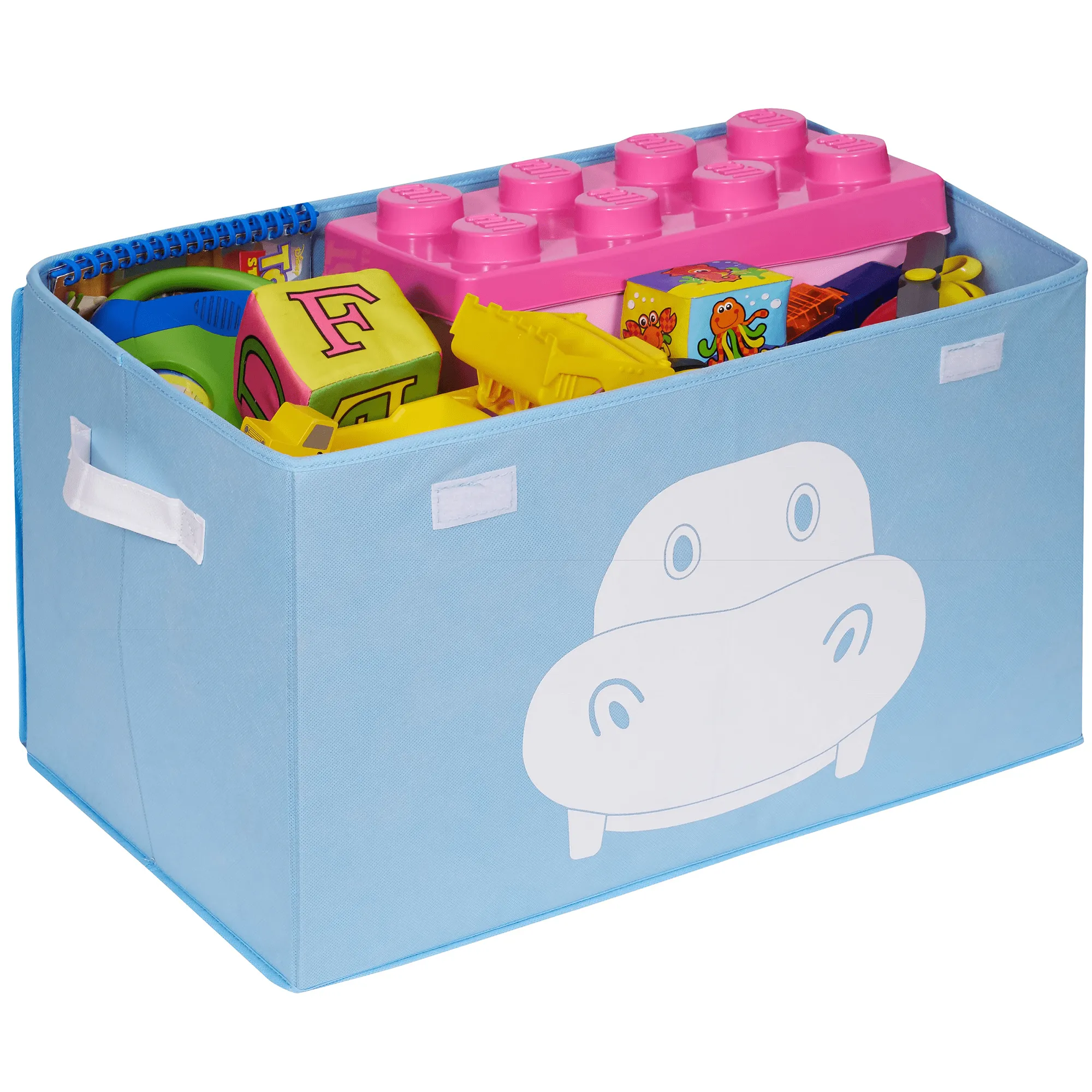 Hippo Toy Storage Box for Kids | Organizer