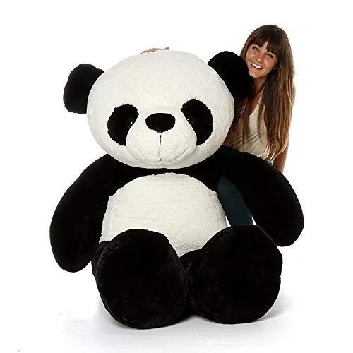 HUG 'n' FEEL SOFT TOYS Panda Teddy Bear 4 Feet Soft Toy | Birthday Gift for Girls Plush & Stuffed Toys