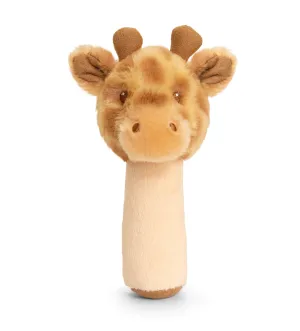 Keel Toys Keeleco 14cm Huggy Giraffe Stick Rattle
