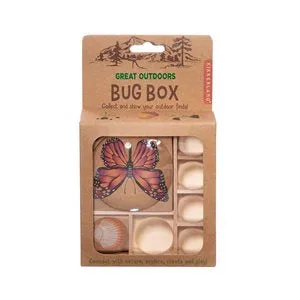 Kikkerland Wooden Bug Box for Nature Kids