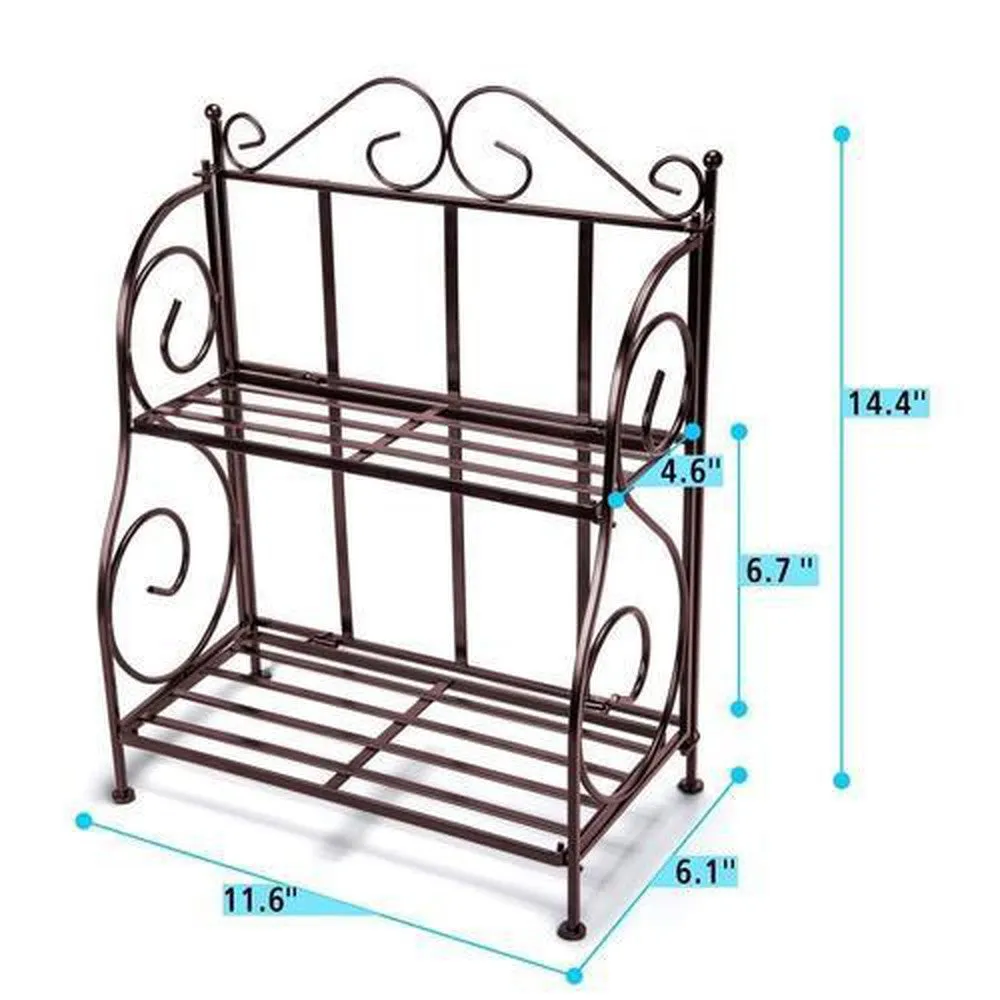 Kitchen Spice Rack (Black)