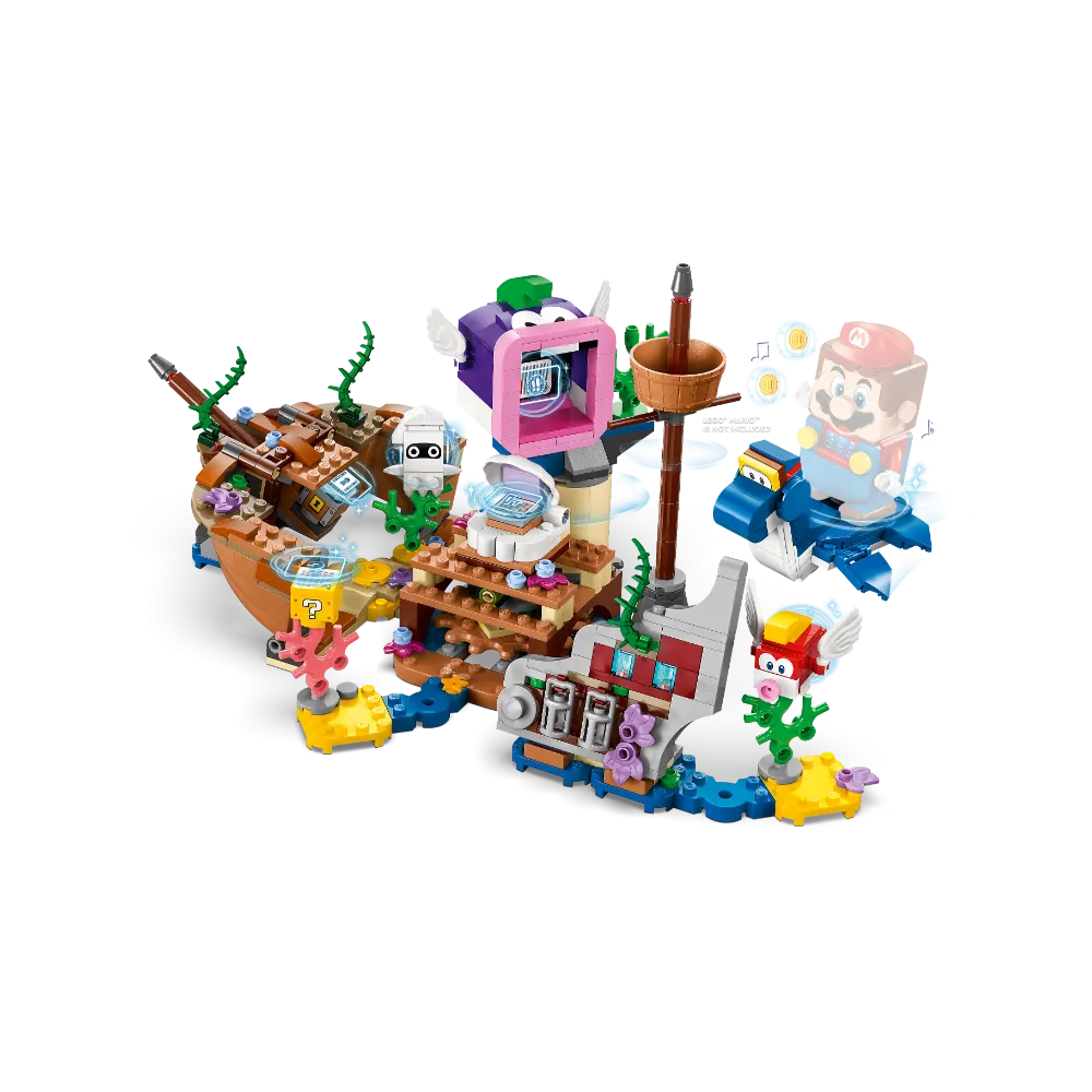 LEGO 71432 Super Mario Dorrie's Sunken Shipwreck Adventure Expansion Set