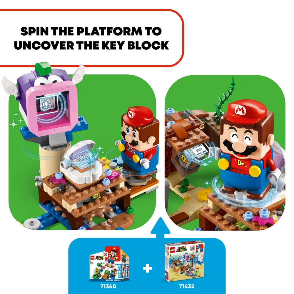 LEGO 71432 Super Mario Dorrie's Sunken Shipwreck Adventure Expansion Set