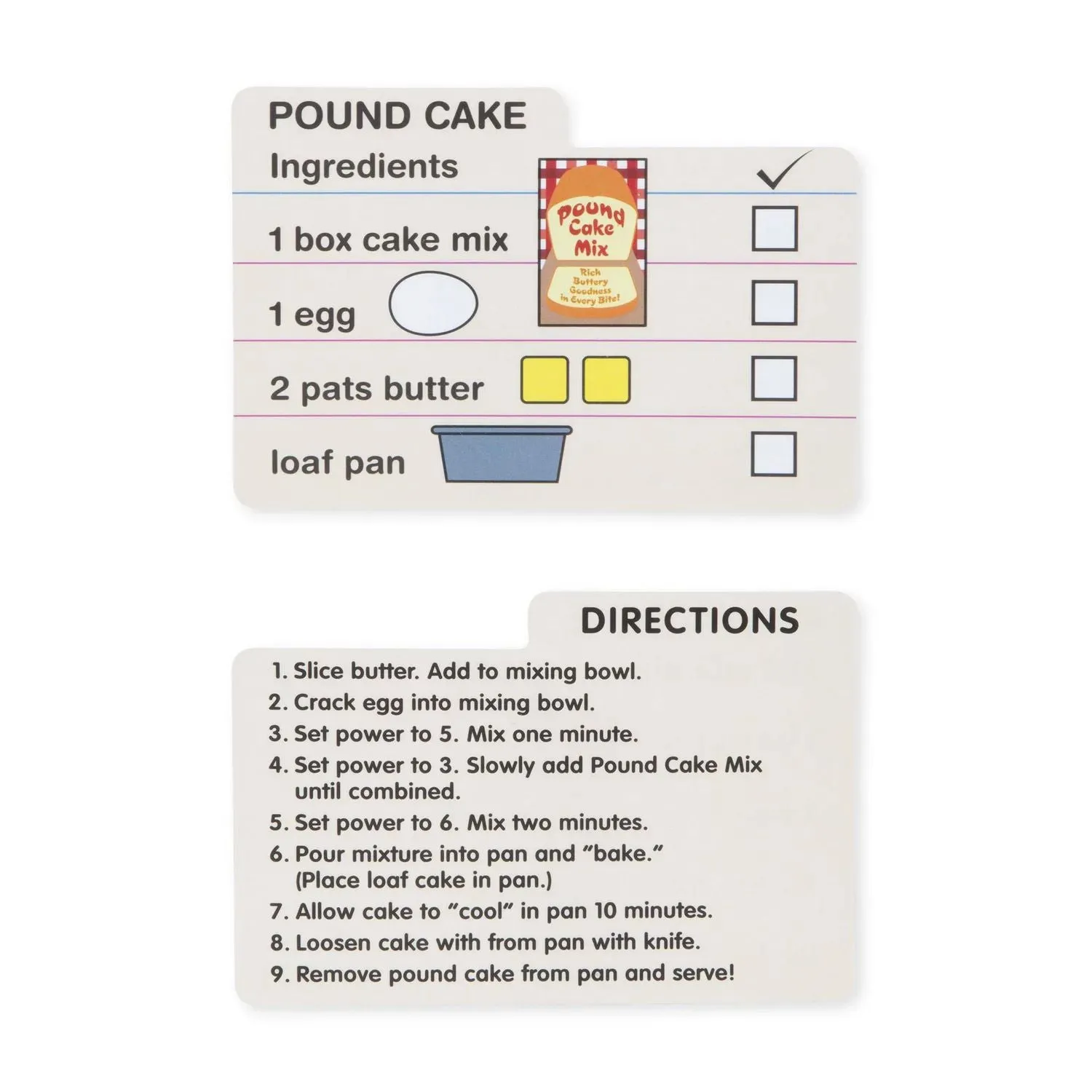 Melissa & Doug Wooden Cake Mixer Set Melissa & Doug
