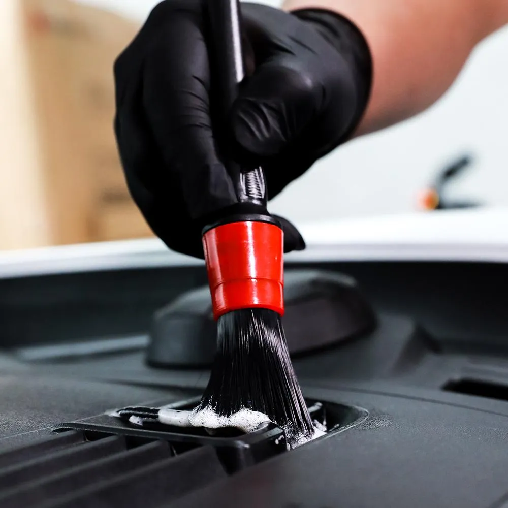 Microfiber Polyester Car Detailing Cleaning Brush