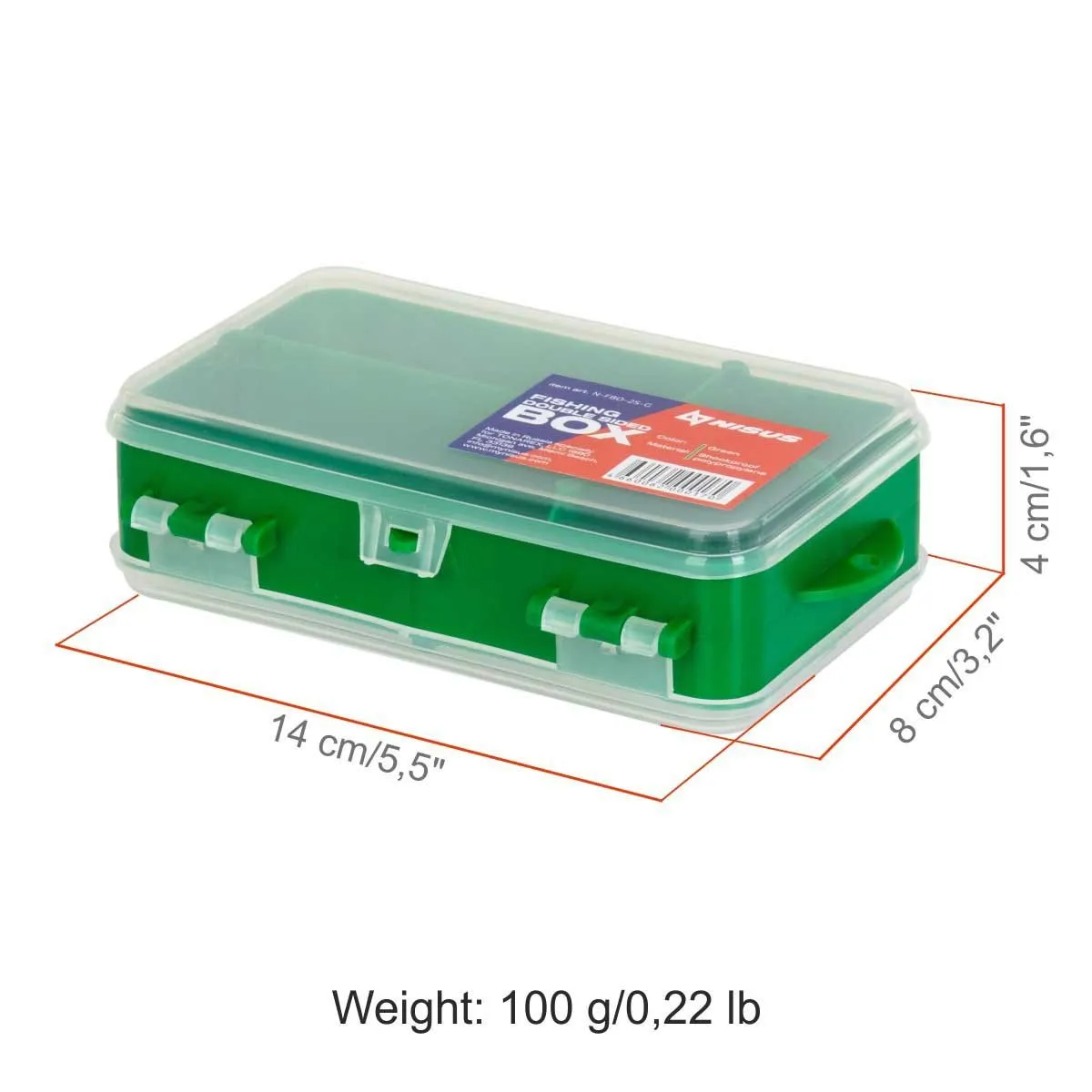 NISUS Fishing Tackle Organizer