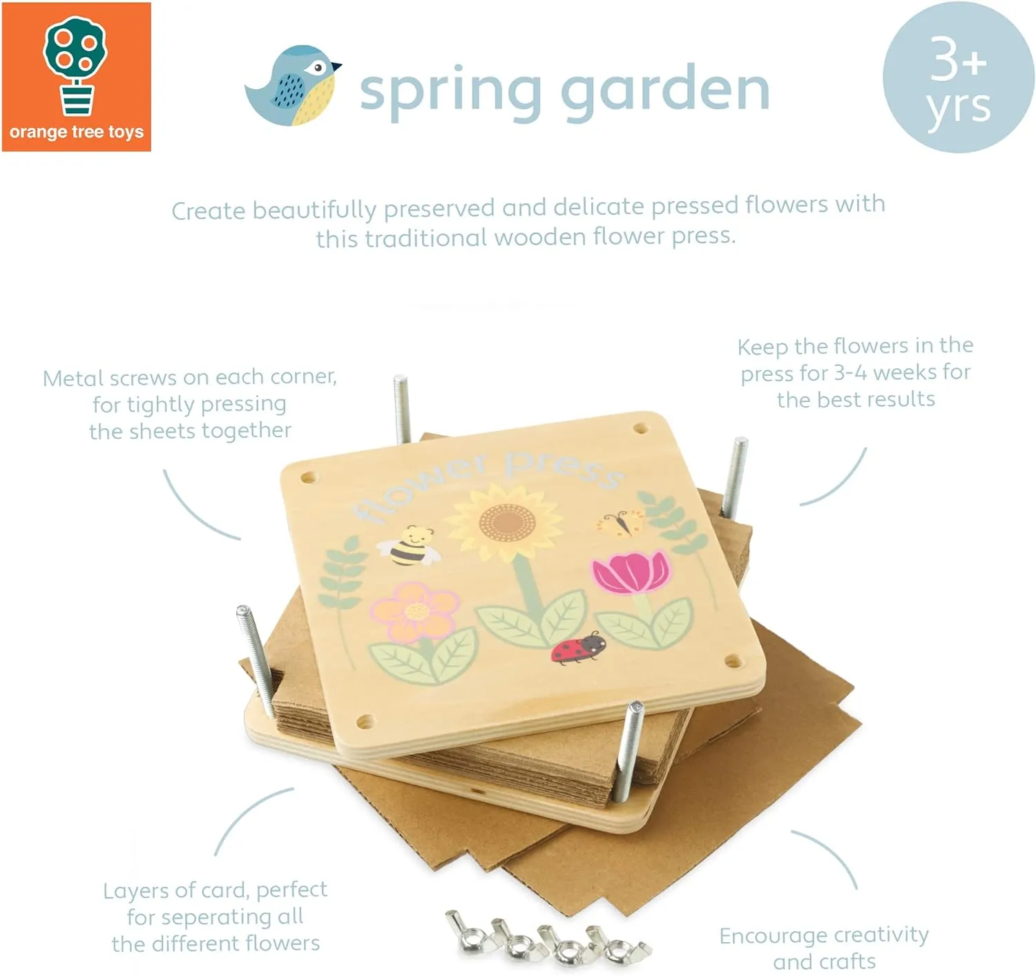 Orange Tree Toys Flower Press