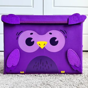 Owl Toy Storage Box for Kids | Toy Chest Organizer