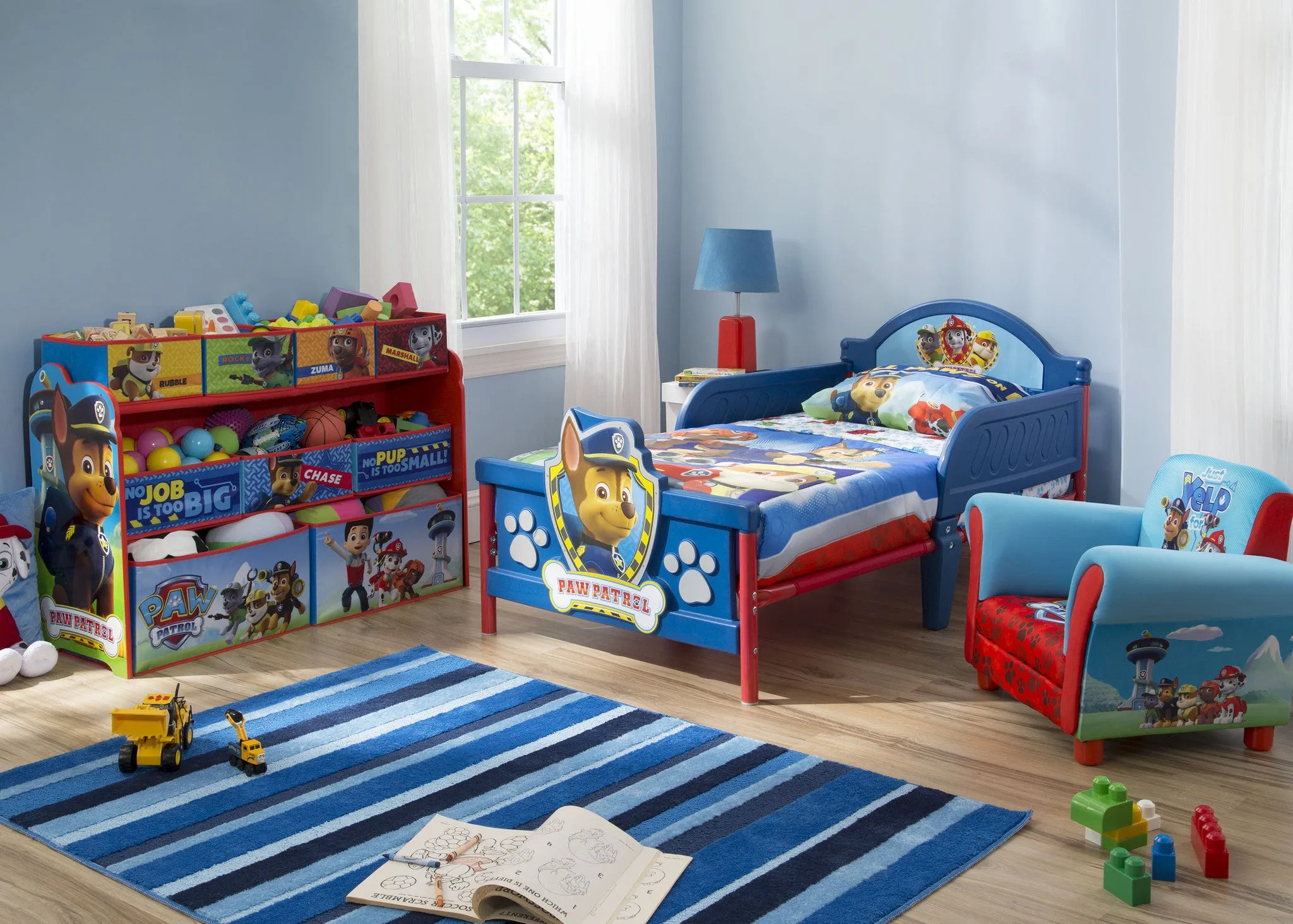 PAW Patrol Deluxe Multi-Bin Toy Organizer