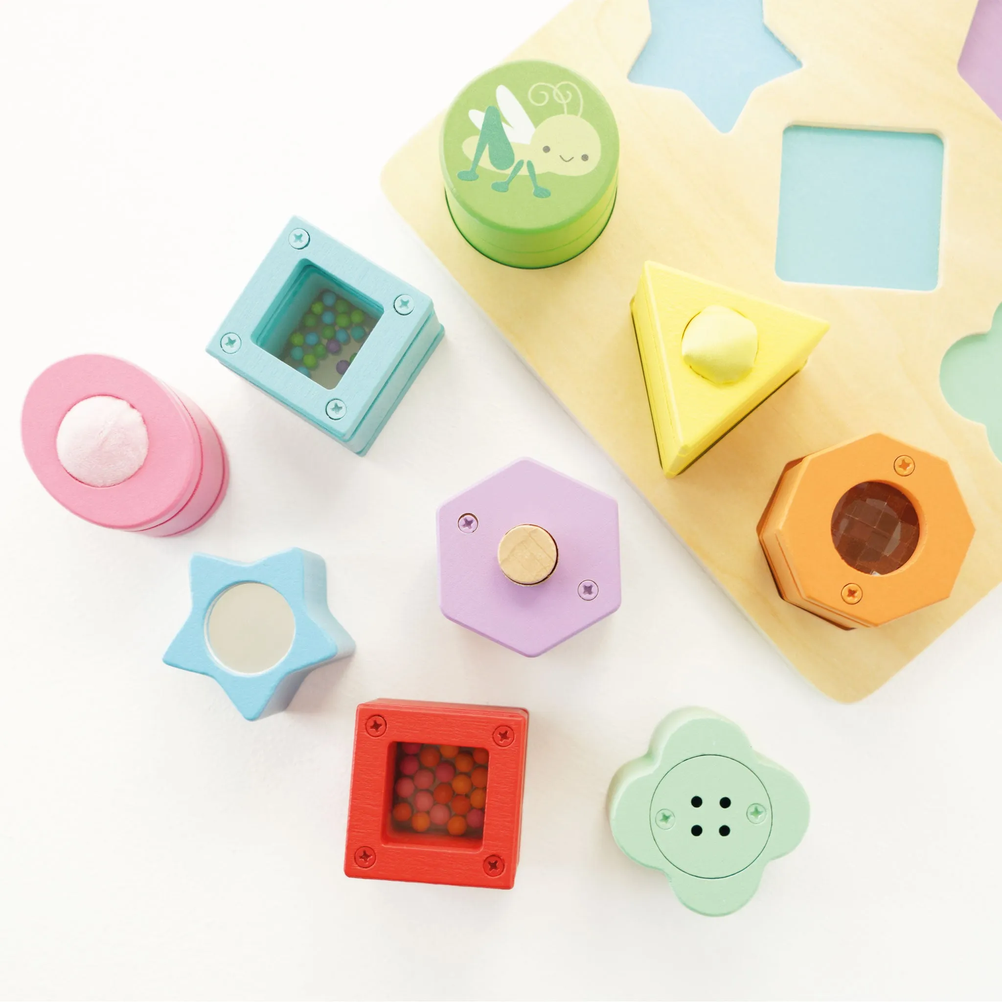 Rainbow Sensory Shape Sorter