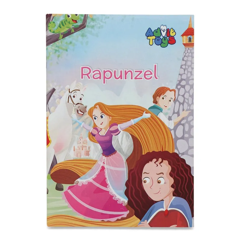 Rapunzel - Jigsaw puzzle (100 Piece   Educational Fun Fact Book Inside)
