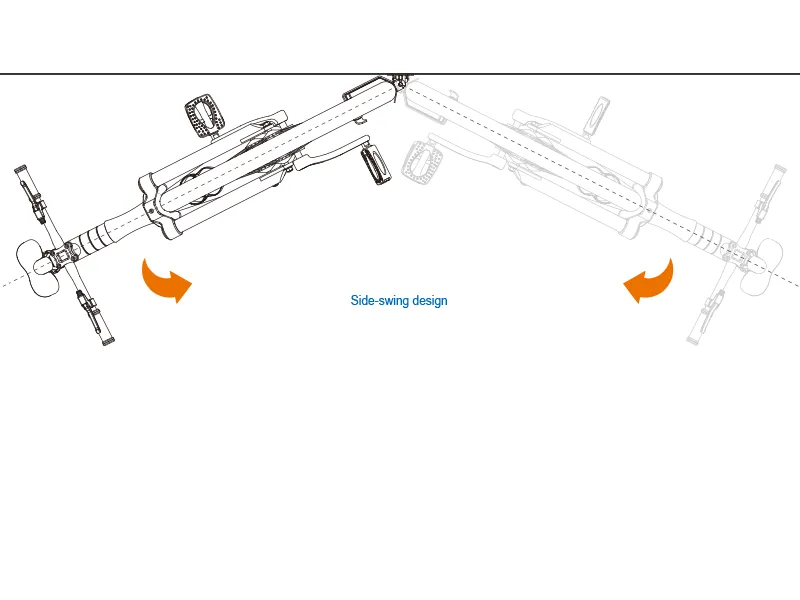 Side Swing Bicycle Wall Hanger IB-ST17