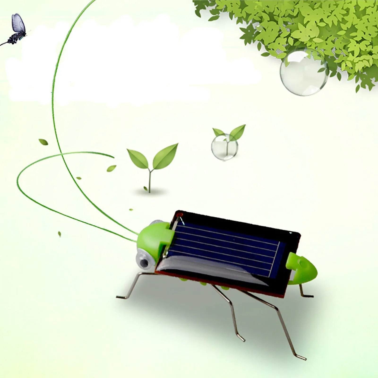 Solar Powered Grasshopper
