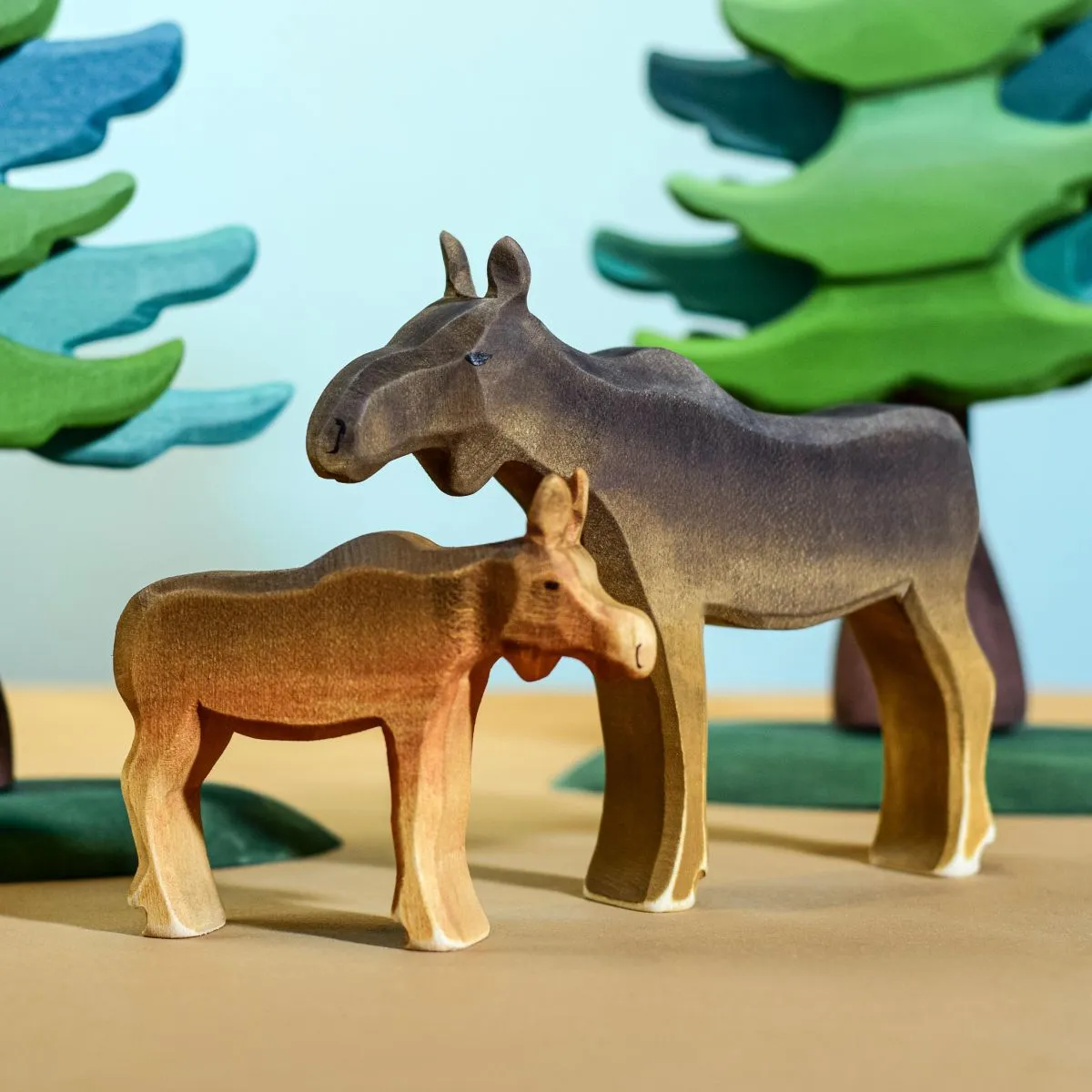 Wooden Moose - Female