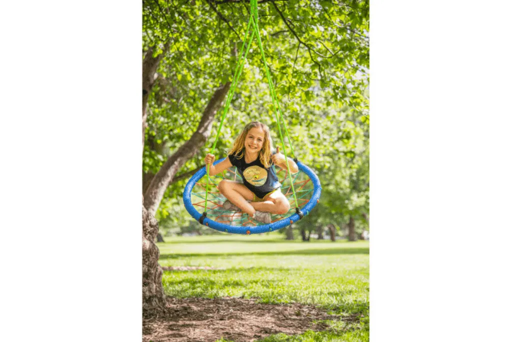 Woven Outdoor Swing
