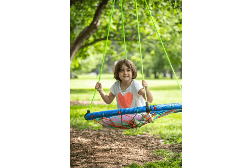 Woven Outdoor Swing