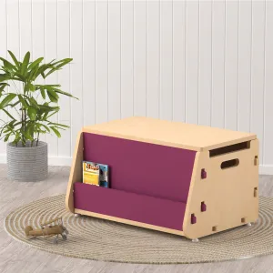 X&Y Aqua Plum Toy Chest - Pink